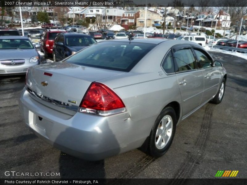 Silverstone Metallic / Ebony Black 2007 Chevrolet Impala LT