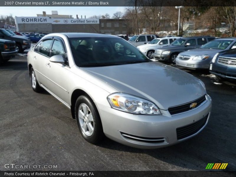 Silverstone Metallic / Ebony Black 2007 Chevrolet Impala LT