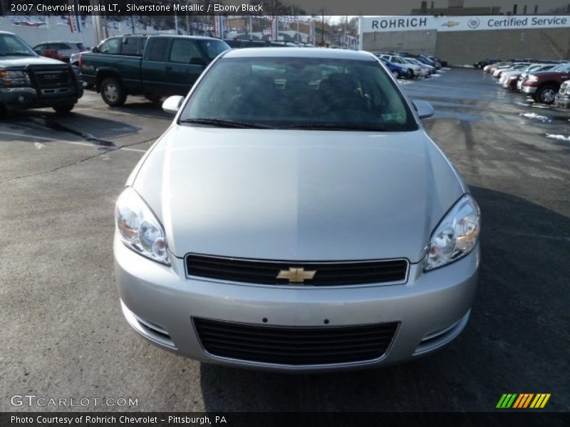 Silverstone Metallic / Ebony Black 2007 Chevrolet Impala LT