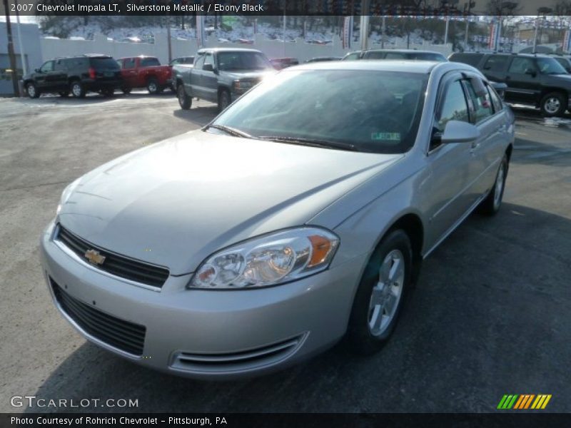 Silverstone Metallic / Ebony Black 2007 Chevrolet Impala LT