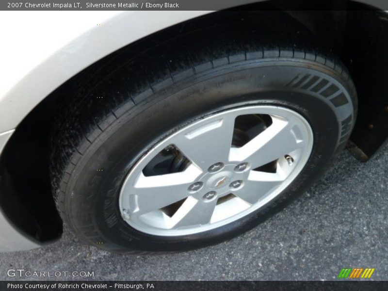Silverstone Metallic / Ebony Black 2007 Chevrolet Impala LT