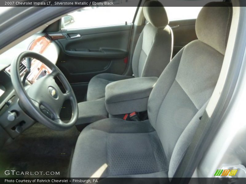 Silverstone Metallic / Ebony Black 2007 Chevrolet Impala LT