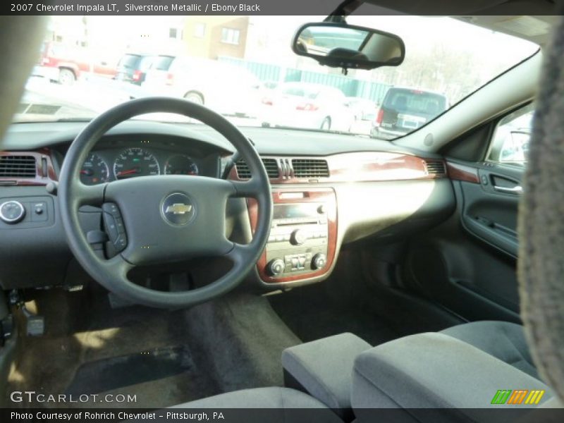 Silverstone Metallic / Ebony Black 2007 Chevrolet Impala LT