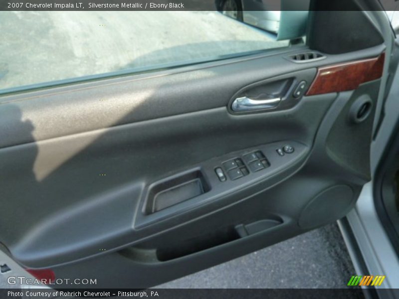 Silverstone Metallic / Ebony Black 2007 Chevrolet Impala LT