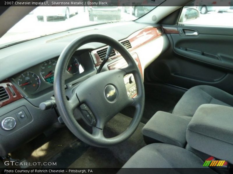 Silverstone Metallic / Ebony Black 2007 Chevrolet Impala LT