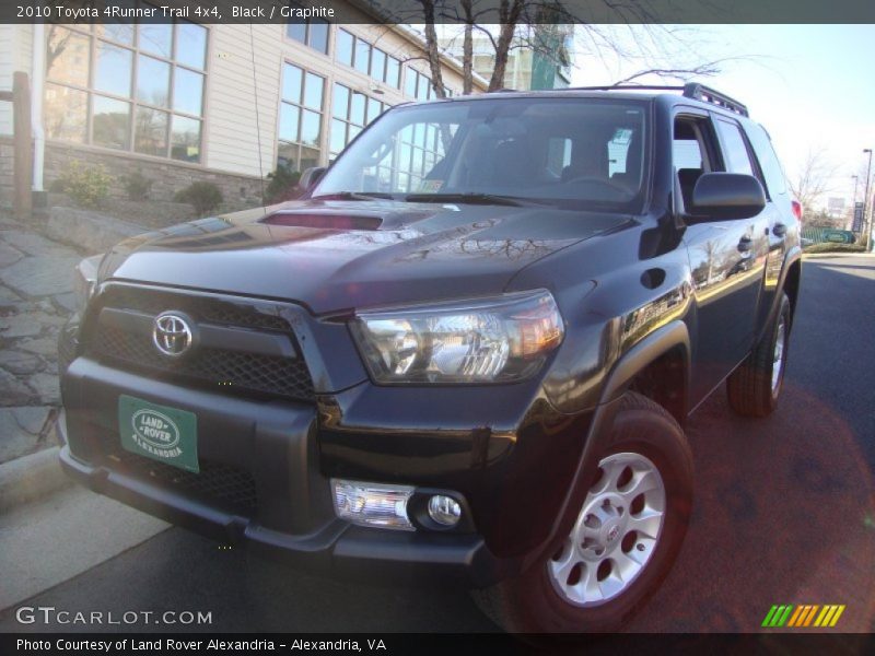 Black / Graphite 2010 Toyota 4Runner Trail 4x4