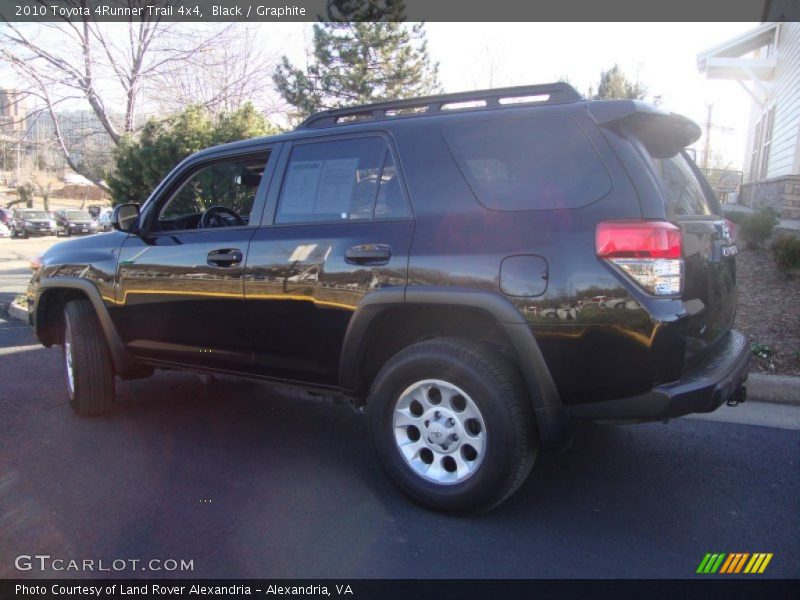 Black / Graphite 2010 Toyota 4Runner Trail 4x4