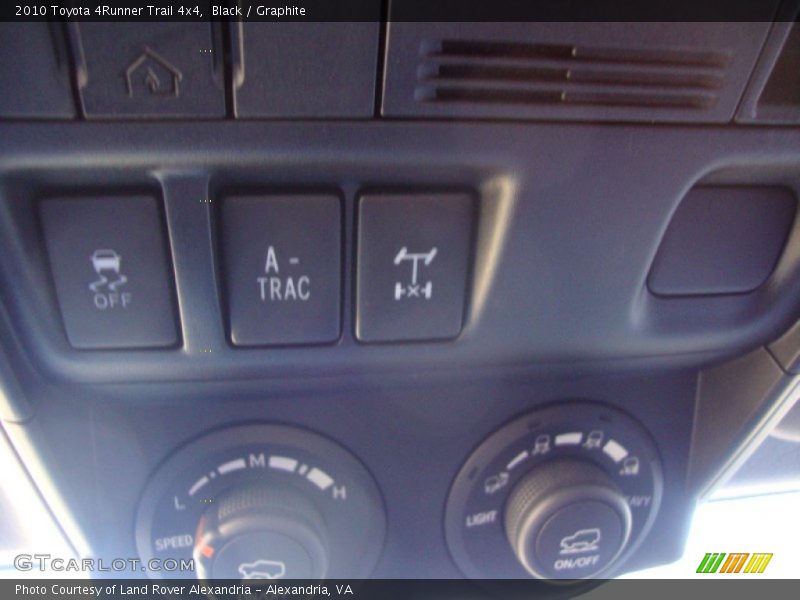 Black / Graphite 2010 Toyota 4Runner Trail 4x4