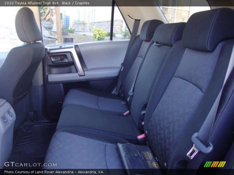 Black / Graphite 2010 Toyota 4Runner Trail 4x4