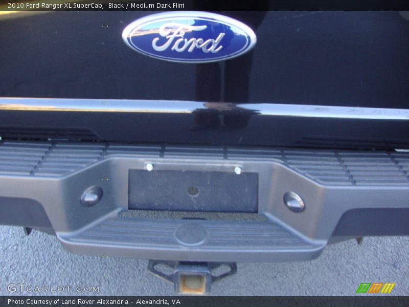 Black / Medium Dark Flint 2010 Ford Ranger XL SuperCab