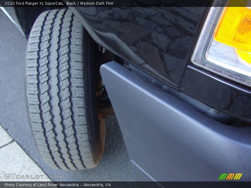 Black / Medium Dark Flint 2010 Ford Ranger XL SuperCab