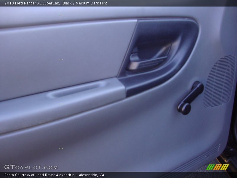 Black / Medium Dark Flint 2010 Ford Ranger XL SuperCab