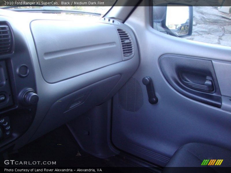 Black / Medium Dark Flint 2010 Ford Ranger XL SuperCab