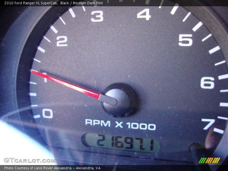 Black / Medium Dark Flint 2010 Ford Ranger XL SuperCab