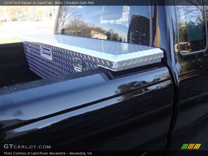 Black / Medium Dark Flint 2010 Ford Ranger XL SuperCab