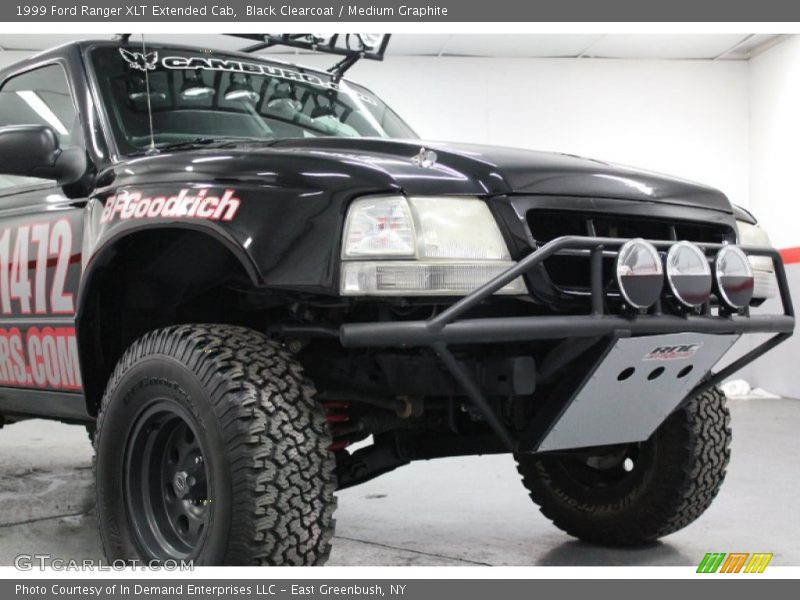 Black Clearcoat / Medium Graphite 1999 Ford Ranger XLT Extended Cab