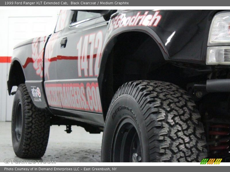 Black Clearcoat / Medium Graphite 1999 Ford Ranger XLT Extended Cab