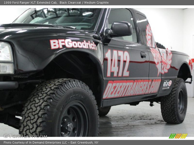 Black Clearcoat / Medium Graphite 1999 Ford Ranger XLT Extended Cab
