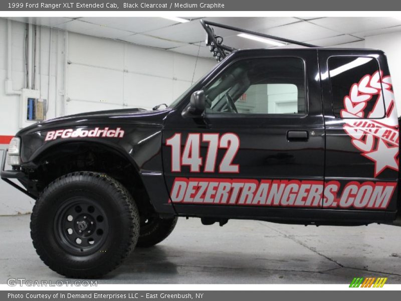 Black Clearcoat / Medium Graphite 1999 Ford Ranger XLT Extended Cab