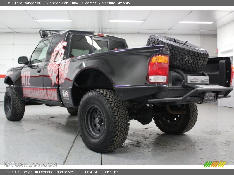 Black Clearcoat / Medium Graphite 1999 Ford Ranger XLT Extended Cab