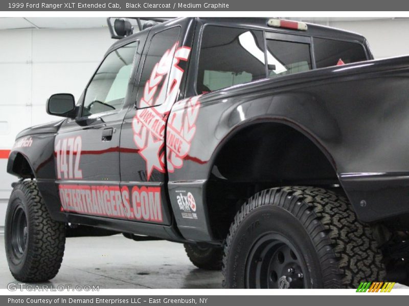 Black Clearcoat / Medium Graphite 1999 Ford Ranger XLT Extended Cab