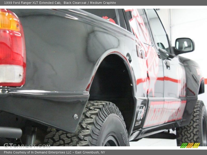 Black Clearcoat / Medium Graphite 1999 Ford Ranger XLT Extended Cab