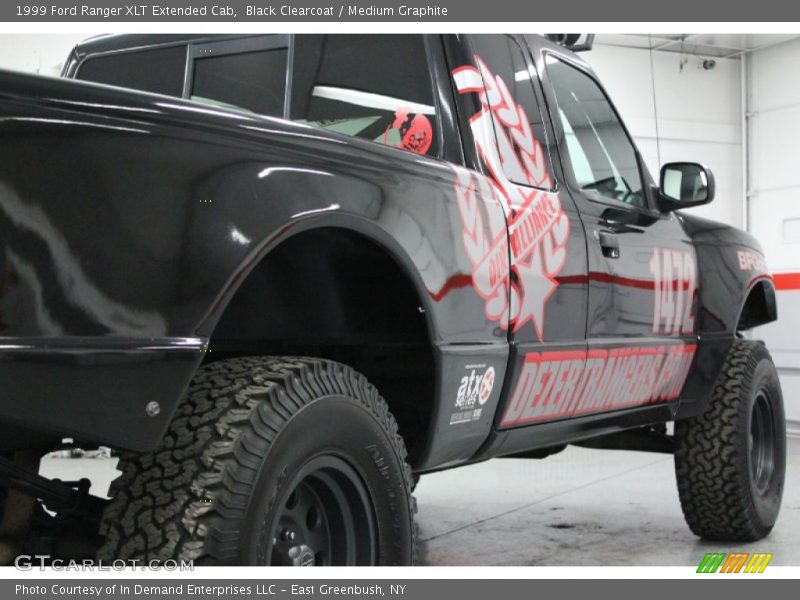 Black Clearcoat / Medium Graphite 1999 Ford Ranger XLT Extended Cab