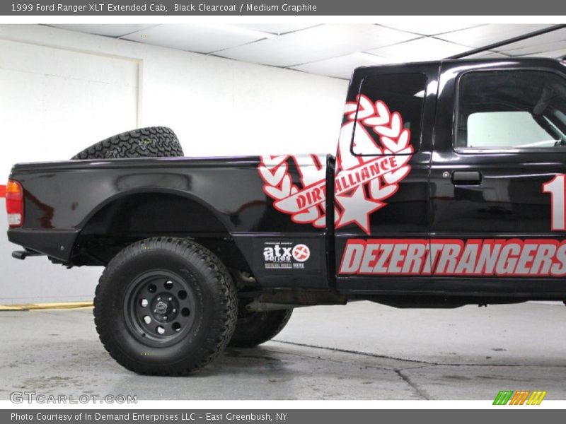 Black Clearcoat / Medium Graphite 1999 Ford Ranger XLT Extended Cab