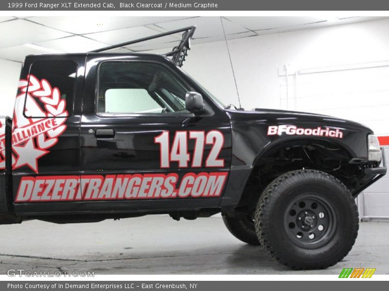 Black Clearcoat / Medium Graphite 1999 Ford Ranger XLT Extended Cab