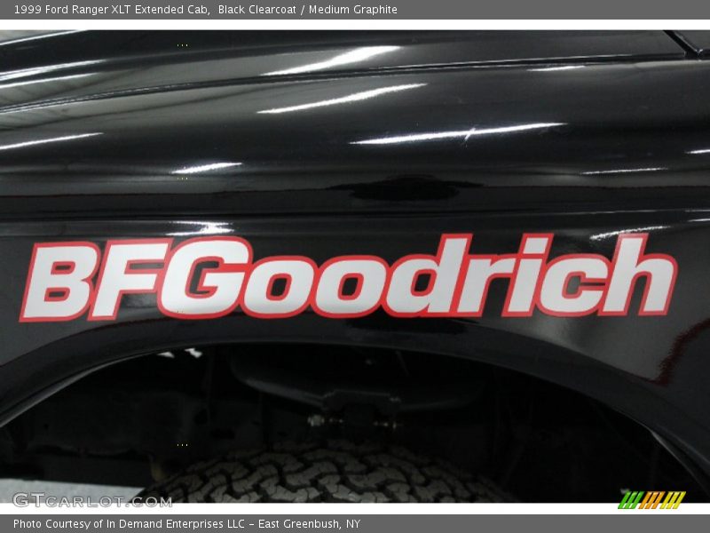 Black Clearcoat / Medium Graphite 1999 Ford Ranger XLT Extended Cab
