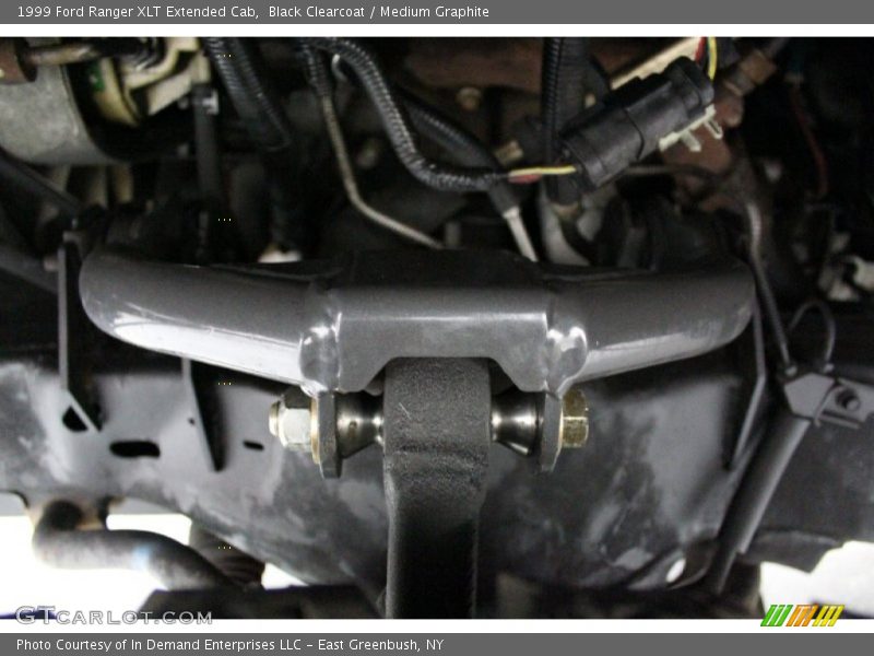 Black Clearcoat / Medium Graphite 1999 Ford Ranger XLT Extended Cab