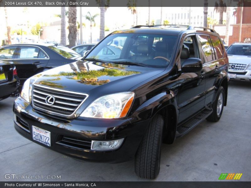 Black Onyx / Dark Gray 2004 Lexus GX 470