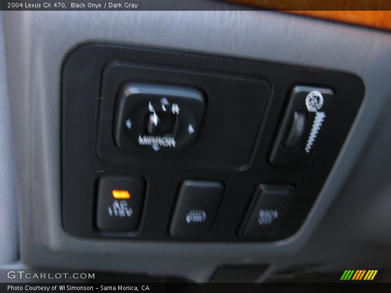 Black Onyx / Dark Gray 2004 Lexus GX 470