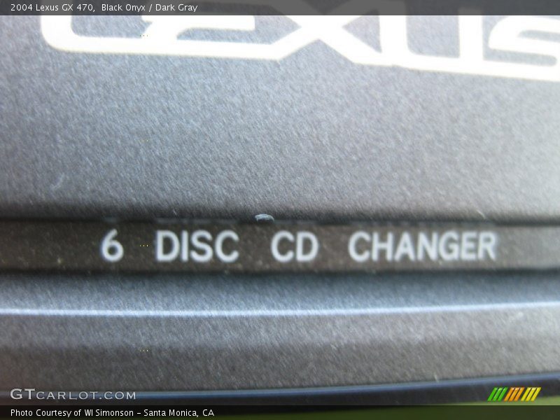 Black Onyx / Dark Gray 2004 Lexus GX 470