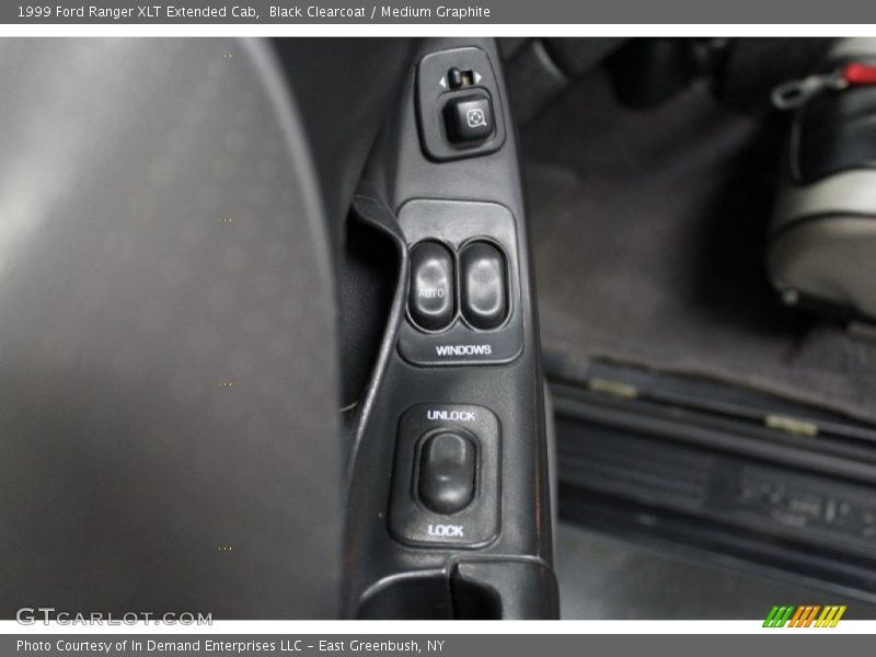 Black Clearcoat / Medium Graphite 1999 Ford Ranger XLT Extended Cab