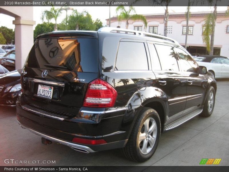 Obsidian Black Metallic / Cashmere 2010 Mercedes-Benz GL 450 4Matic