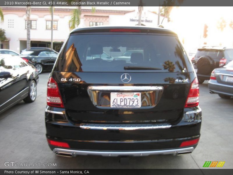 Obsidian Black Metallic / Cashmere 2010 Mercedes-Benz GL 450 4Matic