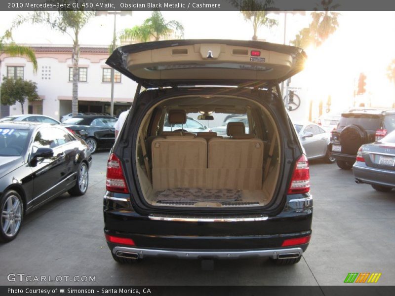 Obsidian Black Metallic / Cashmere 2010 Mercedes-Benz GL 450 4Matic