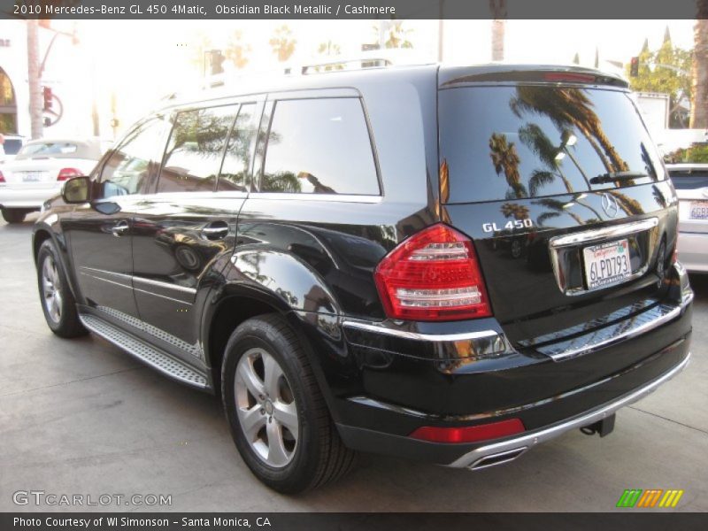 Obsidian Black Metallic / Cashmere 2010 Mercedes-Benz GL 450 4Matic