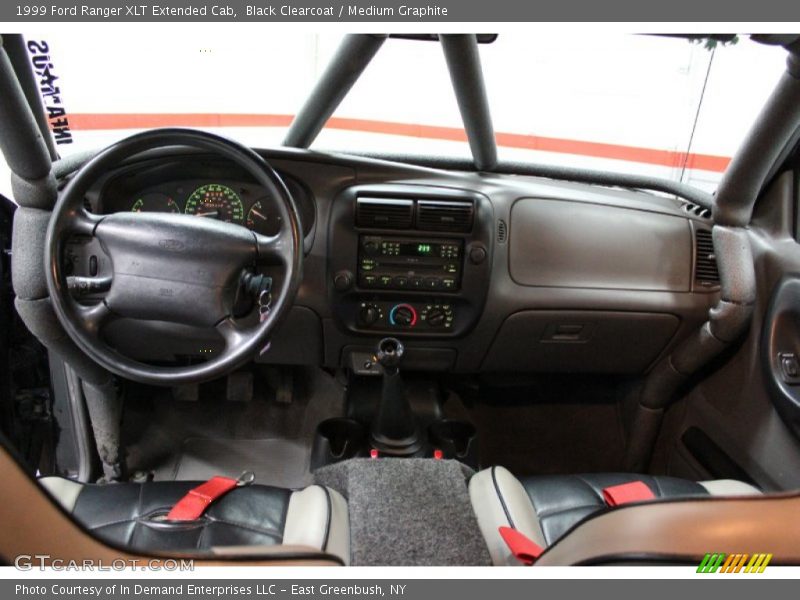 Black Clearcoat / Medium Graphite 1999 Ford Ranger XLT Extended Cab