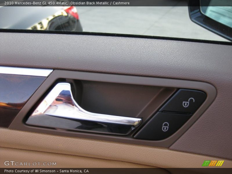 Obsidian Black Metallic / Cashmere 2010 Mercedes-Benz GL 450 4Matic