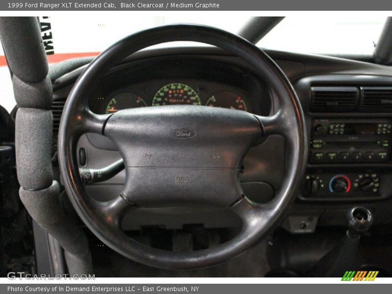 Black Clearcoat / Medium Graphite 1999 Ford Ranger XLT Extended Cab