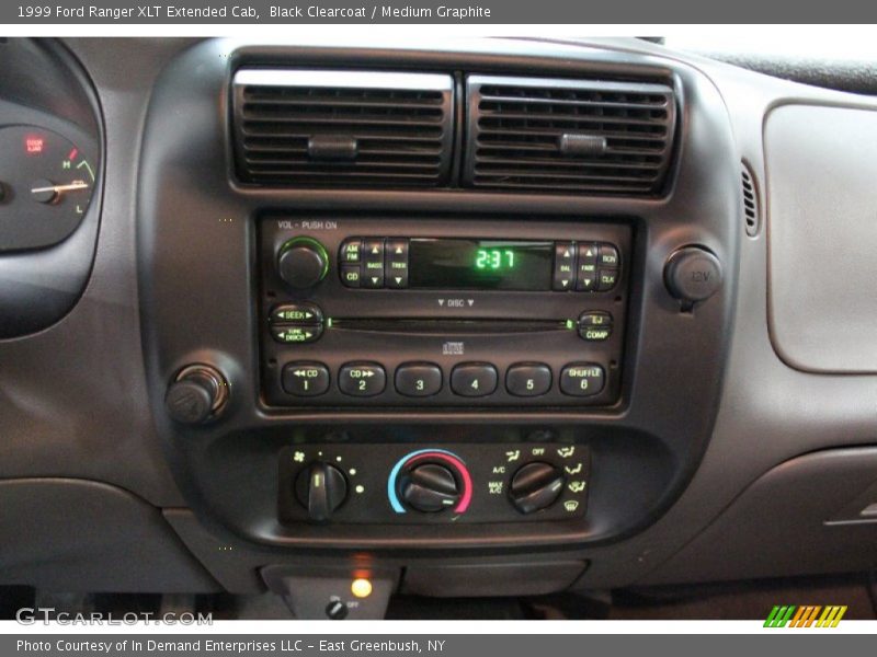 Controls of 1999 Ranger XLT Extended Cab