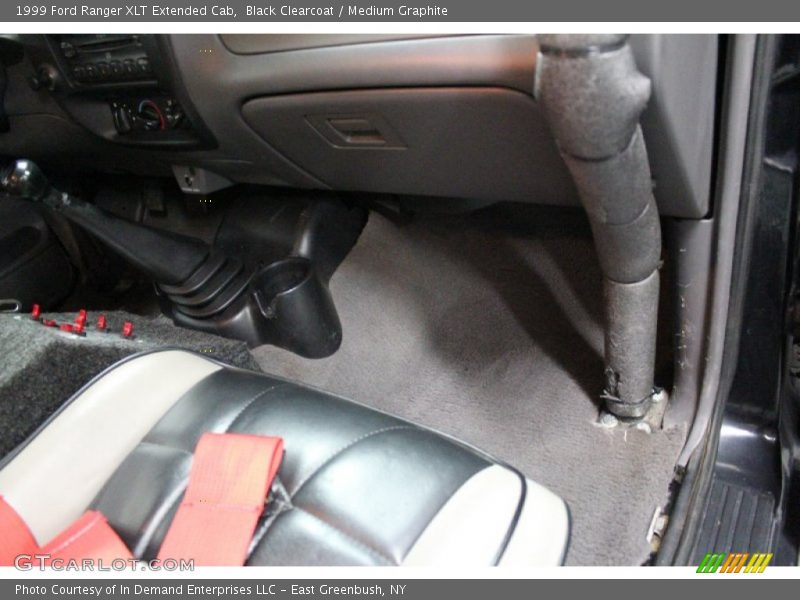 Black Clearcoat / Medium Graphite 1999 Ford Ranger XLT Extended Cab