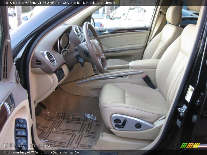  2010 GL 450 4Matic Cashmere Interior