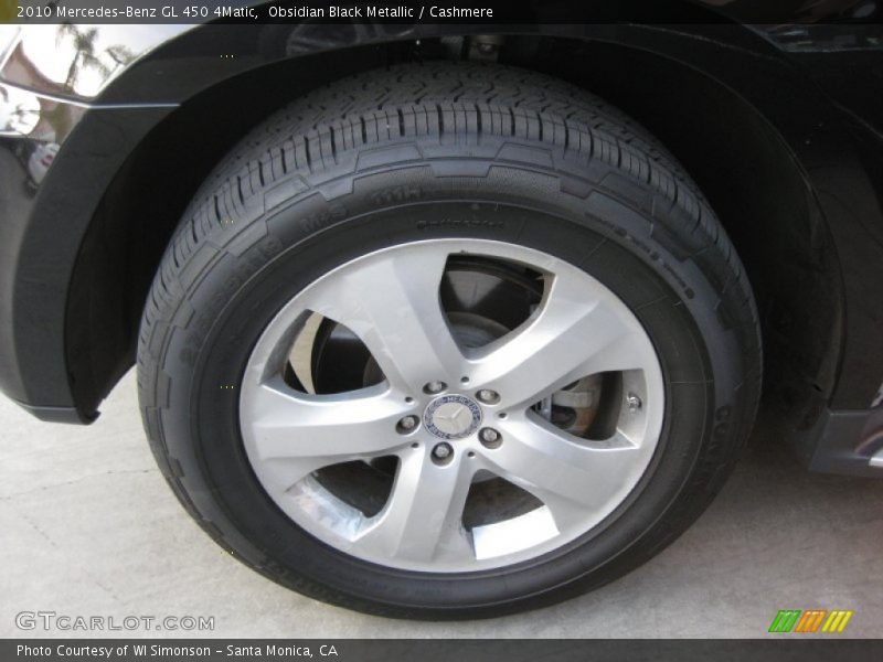 Obsidian Black Metallic / Cashmere 2010 Mercedes-Benz GL 450 4Matic