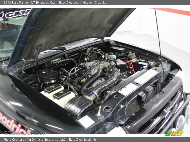 Black Clearcoat / Medium Graphite 1999 Ford Ranger XLT Extended Cab