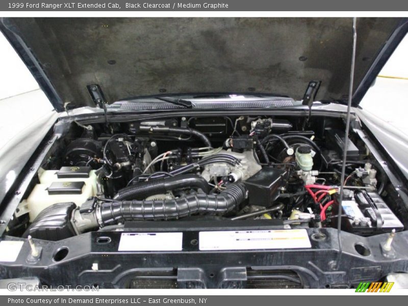 Black Clearcoat / Medium Graphite 1999 Ford Ranger XLT Extended Cab