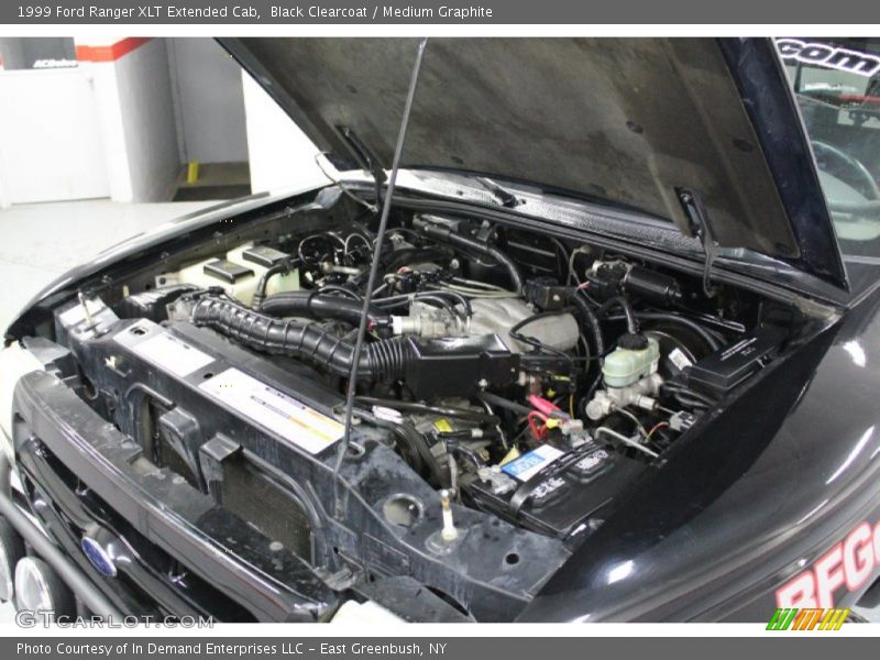 Black Clearcoat / Medium Graphite 1999 Ford Ranger XLT Extended Cab