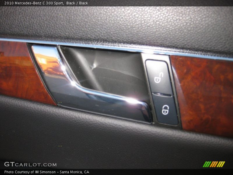 Black / Black 2010 Mercedes-Benz C 300 Sport